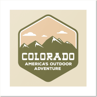 Colorado - America's Outdoor Adventure Posters and Art